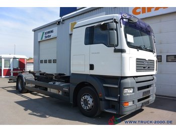 Konteinerveduk/ Tõstukiga veoauto MAN TGA 18.350 BDF 1.Hand 5 Sitzer Klima Schalter BC: pilt 1