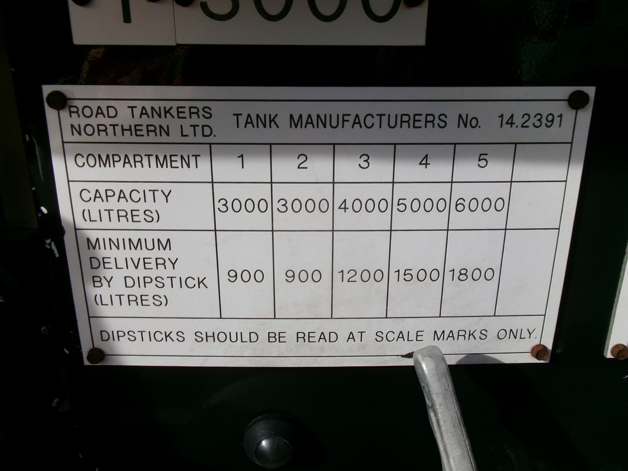 Tsisternauto transporditavad ained kütust M.A.N. TGM 26.340 6X2 RHD fuel tank 21 m3 / 5 comp: pilt 37