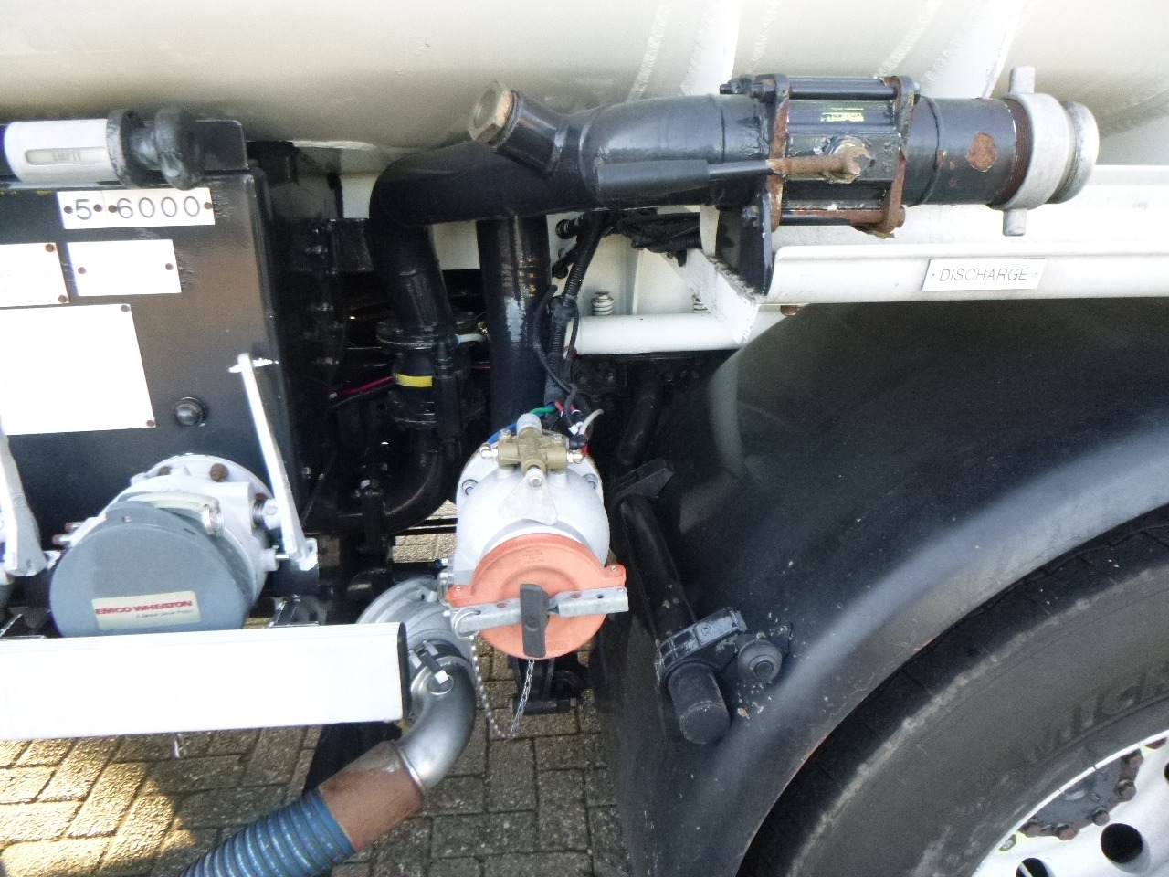 Tsisternauto transporditavad ained kütust M.A.N. TGM 26.340 6X2 RHD fuel tank 21 m3 / 5 comp: pilt 17