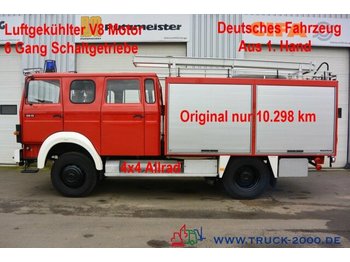 Kasti veoauto Magirus Deutz 120 - 23 AW LF16 4x4 V8 nur 10.298 km -Feuerwehr: pilt 1