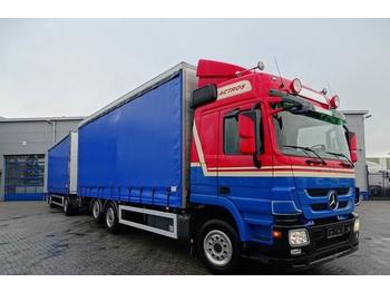 Tent veoauto Mercedes-Benz ACTROS 2644 / AUTOMATIC / EURO-5 / COMPLETE WITH K: pilt 1