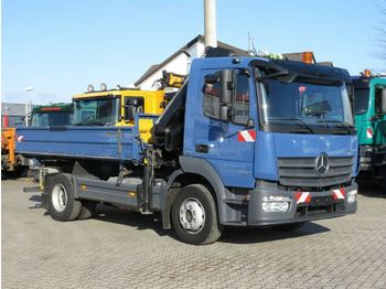 Kallurauto Mercedes-Benz Atego 1223 K 2-Achs Kipper Kran Funk, 4xhydr.: pilt 1