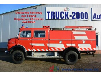 Kasti veoauto Mercedes-Benz LAF 1113 Feuerwehr TLF16 Expeditions-Wohnmobil: pilt 1
