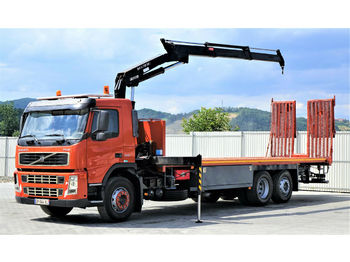Platvormveok Volvo FM9 300 Abschleppwagen 8,90m + Kran *6x2*