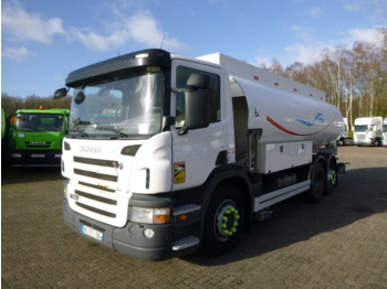 Tsisternauto transporditavad ained kütust Scania P320 DB 6X2 fuel tank 18 m3 / 5 comp / ADR 28-08-2023: pilt 1
