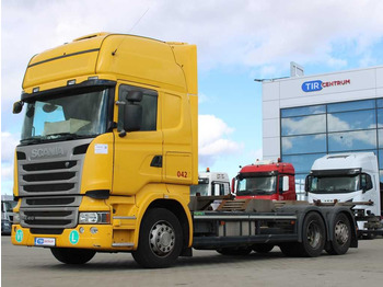 Scania R410, BDF, 6x2, EURO 6, SECONDARY AIR CONDITION  - Konteinerveduk/ Tõstukiga veoauto: pilt 1