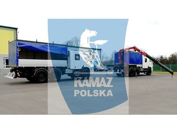 KAMAZ 6x6 SERVICE CAR - Tent veoauto