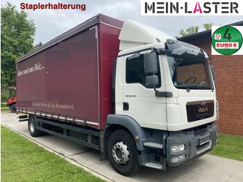 MAN TGM 18.250  Schiebeplane  Staplerhalterung 1. Hd  - Tent veoauto