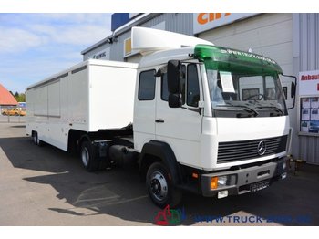 Toiduauto Mercedes-Benz 817 L + Borco Höhns Verkaufsauflieger neuwertig
