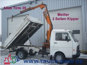 Kallurauto VW LT 55 3 Seiten Kipper+AtlasTirre35 faltbar 2,7t.: pilt 1