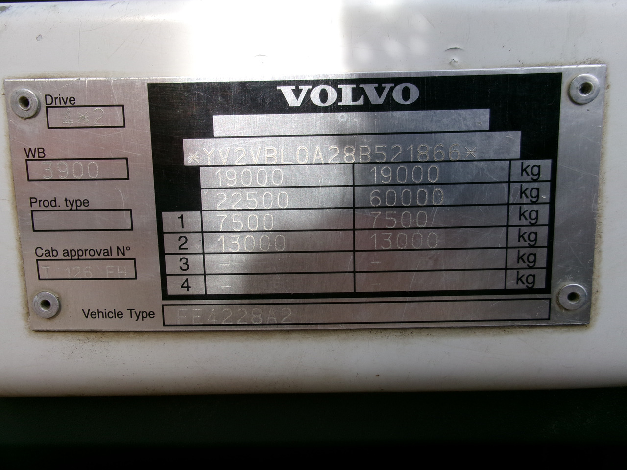 Volvo FE 280 4X2 fuel tank 13.6 m3 / 4 comp / ADR 07/07/24 liising Volvo FE 280 4X2 fuel tank 13.6 m3 / 4 comp / ADR 07/07/24: pilt 34