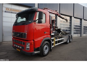 Veoauto - kaablisüsteem, Kraanaga veoauto Volvo FH 12.420 HMF 11 ton/meter Z-kraan: pilt 1