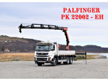 Madelveok/ Platvormveok, Kraanaga veoauto Volvo FMX 370: pilt 1