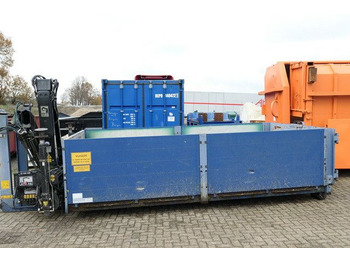 Abrollcontainer, Kran Hiab 099 BS-2 Duo  - Multilift konteiner: pilt 2