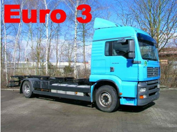 Konteinerveduk/ Tõstukiga veoauto MAN TGA 18.410
