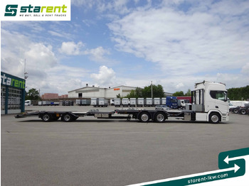 Treilerveoauto Scania R770 V8 Fahrzeugtransporter + Ziegler Anhänger: pilt 4