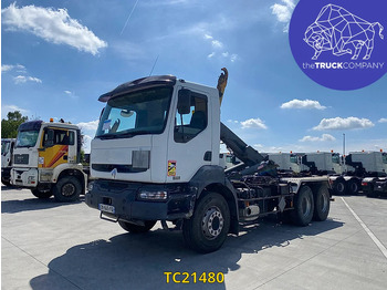 Konteinerveduk/ Tõstukiga veoauto RENAULT Kerax 370