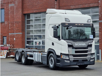 Konteinerveduk/ Tõstukiga veoauto SCANIA G 500