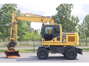 Ratastel ekskavaator KOMATSU PW160
