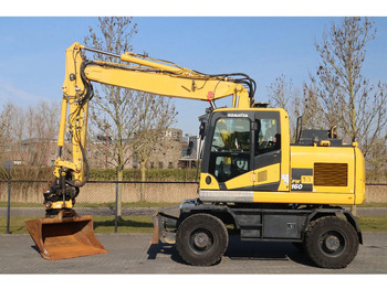 Ratastel ekskavaator KOMATSU PW160