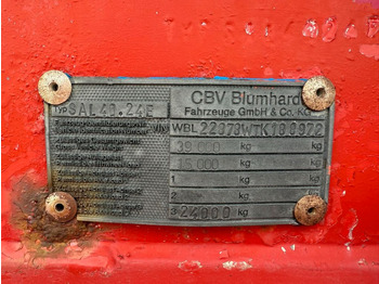 Tsistern poolhaagis Blumhardt 3 axle 29.000 L ADR Tank trailer: pilt 5