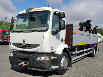 Madelveok/ Platvormveok, Kraanaga veoauto Renault Midlum 180.240DXI + HDS HYVA HB170E2 Udzwig 3.6Tony: pilt 5