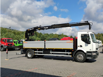 Madelveok/ Platvormveok, Kraanaga veoauto Renault Midlum 180.240DXI + HDS HYVA HB170E2 Udzwig 3.6Tony: pilt 4