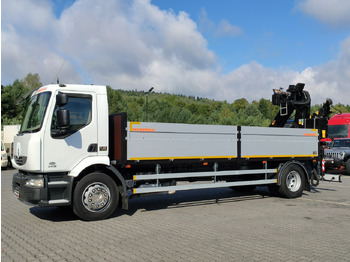 Madelveok/ Platvormveok, Kraanaga veoauto Renault Midlum 180.240DXI + HDS HYVA HB170E2 Udzwig 3.6Tony: pilt 3