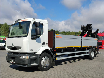 Madelveok/ Platvormveok, Kraanaga veoauto Renault Midlum 180.240DXI + HDS HYVA HB170E2 Udzwig 3.6Tony: pilt 2
