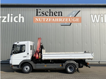 Kallurauto, Kraanaga veoauto Mercedes-Benz 818 Atego | Fassi F65*MEILLER*PKW-AHK*1.Hand: pilt 2