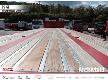 Platvorm/ Madelpoolhaagis ES-GE 4-Achs-Ballastauflieger: pilt 3