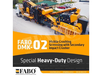 Uus Löökpurustaja FABO impact crusher: pilt 1