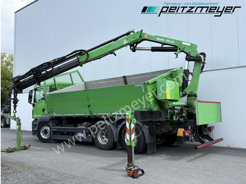 Kallurauto, Kraanaga veoauto MAN TGS 26.460 FL 6x2 Kipper+Kran+Funk Lenkachse, 2-Seitenkipper, Atlas 172.3: pilt 3