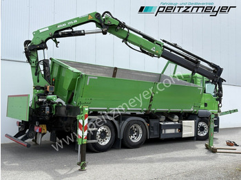 Kallurauto, Kraanaga veoauto MAN TGS 26.460 FL 6x2 Kipper+Kran+Funk Lenkachse, 2-Seitenkipper, Atlas 172.3: pilt 4