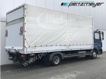 Tent veoauto MERCEDES-BENZ Atego 818 L Pritsche+LBW, Klima, 2 x AHK: pilt 3