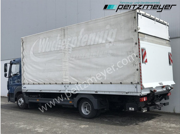 Tent veoauto MERCEDES-BENZ Atego 818 L Pritsche+LBW, Klima, 2 x AHK: pilt 4