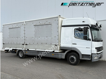 Kasti veoauto MERCEDES-BENZ Atego 823 L Geflügelpritsche L - Fahrerhaus, Klima, 2 x AHK: pilt 4 Kasti veoauto MERCEDES-BENZ Atego 823 L Geflügelpritsche L - Fahrerhaus, Klima, 2 x AHK: pilt 4