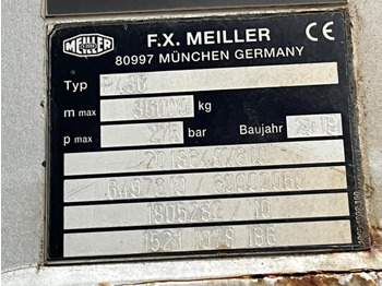 Kallur IVECO-MAGIRUS TRACKER AD450TW 4 Achs Muldenkipper Meiller: pilt 4