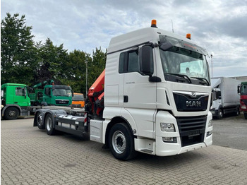 Madelveok/ Platvormveok, Kraanaga veoauto MAN TG-X 26.460 6x2-2 BL Pritsche Kran PK 24.001/Fun: pilt 2