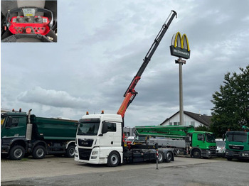 Madelveok/ Platvormveok, Kraanaga veoauto MAN TG-X 26.460 6x2-2 BL Pritsche Kran PK 24.001/Fun: pilt 3