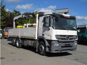 Mercedes-Benz Actros 2541 L6x2 Pritsche Heckkran Funk  liising Mercedes-Benz Actros 2541 L6x2 Pritsche Heckkran Funk: pilt 3