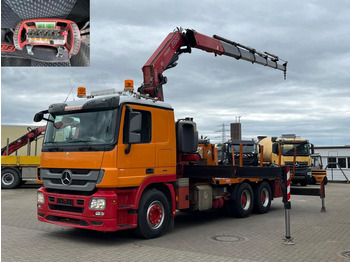 Kraanaga veoauto MERCEDES-BENZ Actros 2646