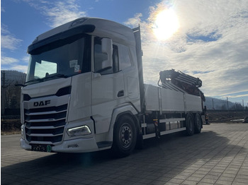 Uus Madelveok/ Platvormveok, Kraanaga veoauto DAF XF 480 FAN Kranwagen: pilt 2