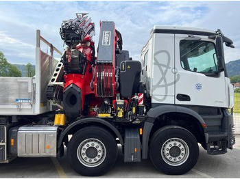 Kraanaga veoauto MERCEDES-BENZ Hiab  Palfinger Fassi F990-8 JIB-6: pilt 2