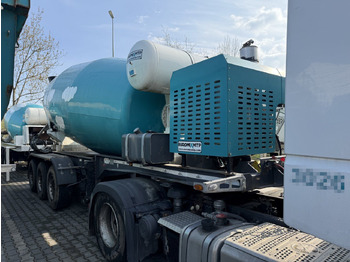 Betonmischer-Auflieger Euromix 12 m³ mit Motor liising Betonmischer-Auflieger Euromix 12 m³ mit Motor: pilt 4
