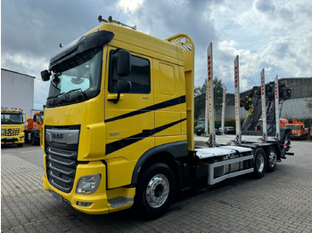 Metsaveok, Kraanaga veoauto DAF XF 530 6x2 Holztransport Kran PENZ 15Z9.50 *Anh.: pilt 3