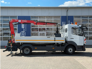 Tarbesõiduk kallur Mercedes-Benz ATEGO 818 4x2 Euro 6 Kipper Kran FASSI F65B.0.22: pilt 3