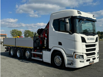 Kraanaga veoauto SCANIA R