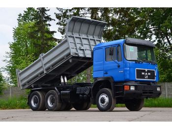 Kallurauto MAN 26.362 6x6 model 1990 - tipper: pilt 1