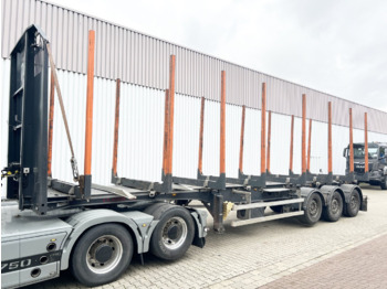 Gsodam 3-Achs Holzauflieger Gsodam 3-Achs Holzauflieger, Liftachse liising Gsodam 3-Achs Holzauflieger Gsodam 3-Achs Holzauflieger, Liftachse: pilt 1